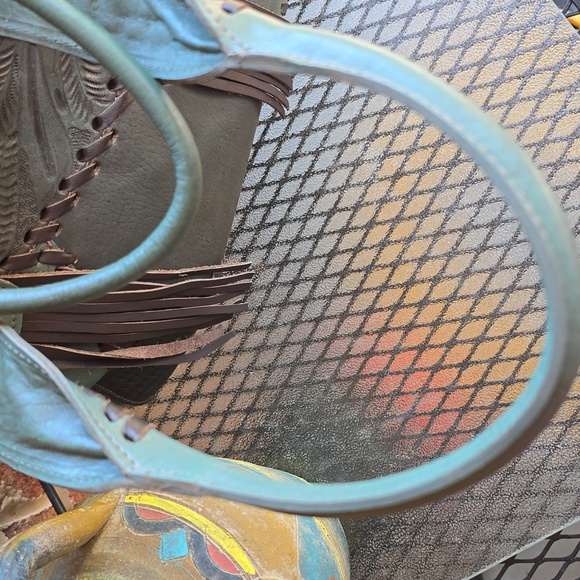 EUC American West Leather Bag - Picture 11 of 16